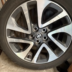 シエンタ NHP170 純正アルミホイール＋タイヤ＋ナット の画像