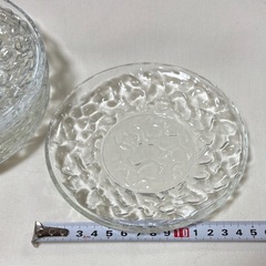 ガラスのお皿６枚の画像