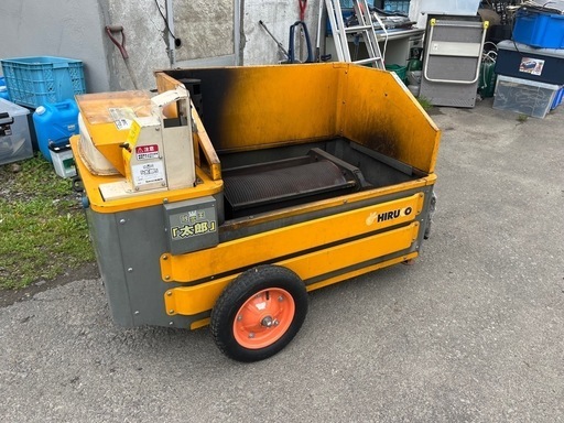 ヒルコ 軽量 移動式融雪槽 融雪王 太郎 TM-1500-3.5G 燃料:灯油 100V 動作確認済 中古品 ④