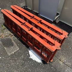 スチールブリッジ　ミチイタ　道板　歩み板　スロープ　長さ約240㎝　幅約30㎝　足場　農機具　農業機械　の画像