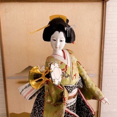 日本人形の画像