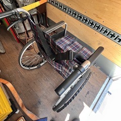 普通型　車イス　自軽量の画像