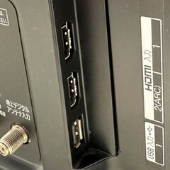 【美品】【2017年製 55インチ液晶テレビ】LED LCD 液晶テレビ 55UJ6100 リモコン付属の画像