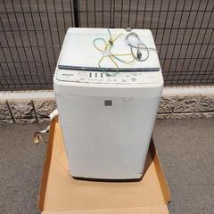 外置き　洗濯機