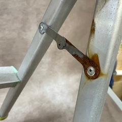 脚立　2段　高さ57cm  アルミ製の画像