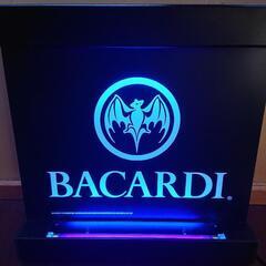 バカルディ　ブラックライトディスプレイ　ほぼ新品
