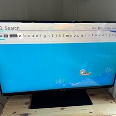 SHARP AQUOS 液晶テレビ　4T-C43DL1の画像