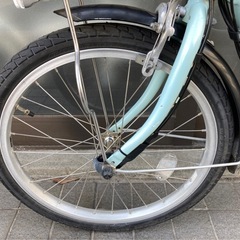 電動自転車 №3326 ブリヂストン アシスタユニ 20インチ スカイ