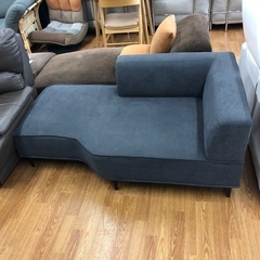 2人掛けソファー　関家具　ファブリック　程度B コモル　グレー【...