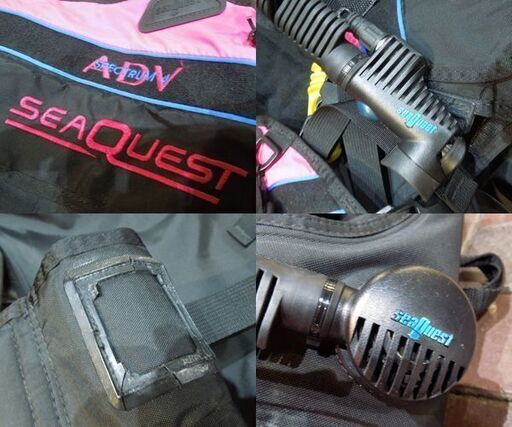 SEAQUEST SPECTRUM 4 ADV BCジャケット Sサイズ SUUNTO ウエストベルト セット スキューバ用品 札幌市 新道東店