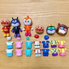 磁石で変身ぱちっとなアンパンマン バンダイ　人形 着せ替え ドール おもちゃ 着せかえ　の画像