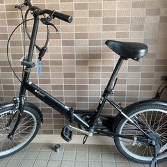 受付終了【成約済み】折りたたみ自転車