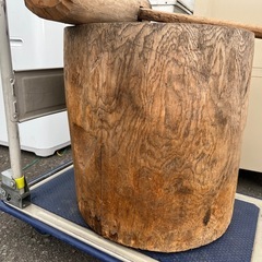 臼と杵 郷土資料館を個人的にされていた方よりお譲り頂いたお品物 昭和初期 ヴィンテージ品 中古品 ④の画像