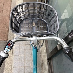 電動自転車 № 3453 ブリヂストン アシスタ 26インチ ブルーの画像