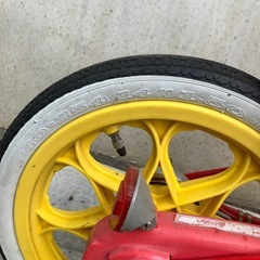 子供用　　自転車　補助輪付きの画像