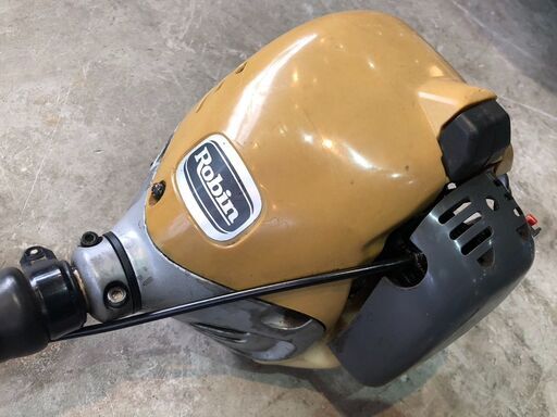 ★エンジン動作確認OK! Robin ロビン NB253 2スト 草刈機 リコイルスターター 両手ハンドル 刃付 店頭引取り　リサイクルショップ札幌　買取本舗　西野店 ☆エンジン動作確認OK! Robin ロビン NB253 2スト 草刈機 リコイル