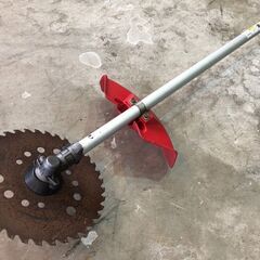 ★エンジン動作確認OK! Robin ロビン NB253 2スト 草刈機 リコイルスターター 両手ハンドル 刃付 店頭引取り　リサイクルショップ札幌　買取本舗　西野店の画像