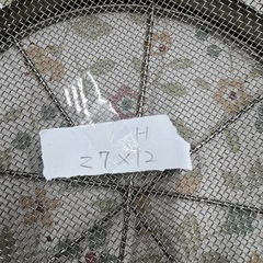 金属製ザル①の画像