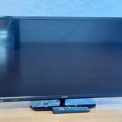 SHARP 液晶カラーテレビ 32V　AQUOS リモコン付き