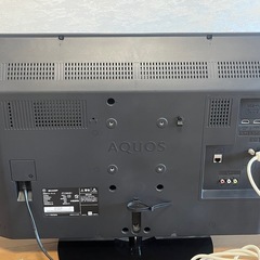 SHARP 液晶カラーテレビ 32V　AQUOS リモコン付きの画像