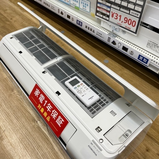 CORONA（コロナ） 2.2kw おもに6畳 ルームエアコンのご紹介です！