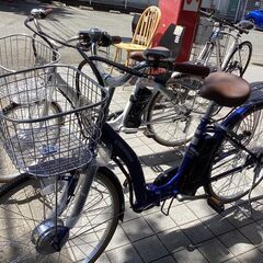 🚲21テクノロジー🚲26インチ電動アシスト自転車/青🚲LEDオー...