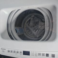最終値下げ　ハイセンス　未使用品洗濯機　5.5キロ　単身用の画像