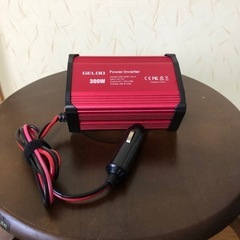 車でコンセント、USB電源使用が出来る　シガーソケット電源