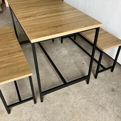 テーブル＆ベンチセット 未使用品 (6)の画像