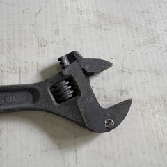 モンキーレンチ／NISSAN MOTOR／日産／200mmの画像