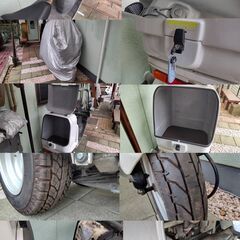 値下げしました！　ジャイロキャノピー　TA03　４スト　ミニカー登録済み　（ヘルメット不要　普通自動車免許）　原付登録に変更可の画像