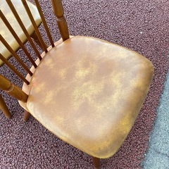 万代店　 松田家具　ダイニングチェア　ウィンザーチェア2脚
　の画像