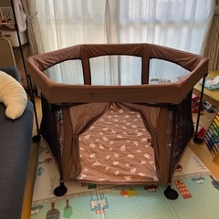 ベビーゲート　折りたたみ式の画像