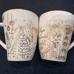 2024年クリスマスマーケット　マグカップ　新品　美品