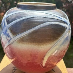 花瓶　京都清水焼の画像