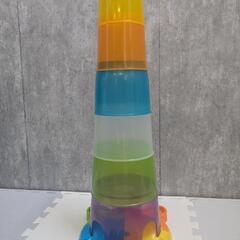 つみ重ね　カップタワー＆ボール落としの画像