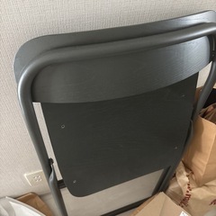 無印良品　パイプ椅子