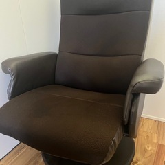 1人用リクライニング座椅子 オットマン付き 美品