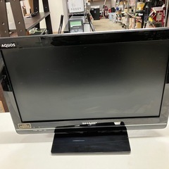 O2506-431 SHARP AQUOS 液晶カラーテレビ 19インチ LC-19K7 2012年製 地上波のみ動作確認済み リモコン無し 中古の画像