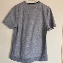 H&M グレー 半袖ショートスリーブ トレーナー ｍの画像