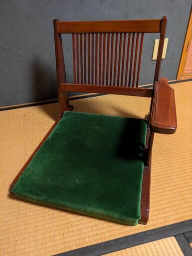 売れ筋新商品 カリモク座椅子 (リアルスナフキン) 喜志の椅子《座椅子》の中古 座椅子