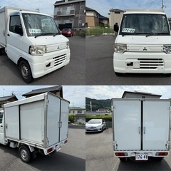 平成25年 ミニキャブトラック パネルバン 三方開き AT 絶好調 109100km 車検２年付き　軽トラックの画像