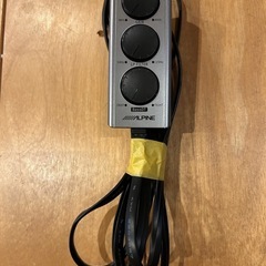 ALPINE SWE-1500 アルパイン パワードサブウーファーRCAケーブルの画像