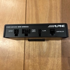 ALPINE SWE-1500 アルパイン パワードサブウーファーRCAケーブルの画像