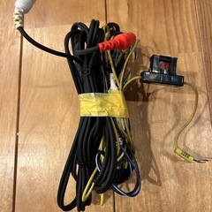 ALPINE SWE-1500 アルパイン パワードサブウーファーRCAケーブルの画像