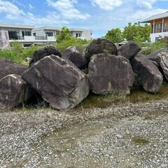 巨大　庭　石　日本庭園　下見歓迎　ユニック車などで搬出できる方限定の画像