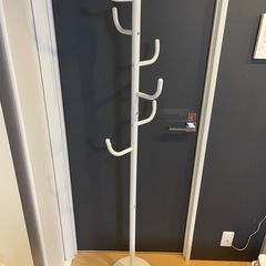 山善　ポールハンガー　3780円　スチールラック　ハンガーラック...