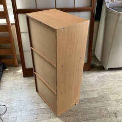 カラーボックス　3段の画像