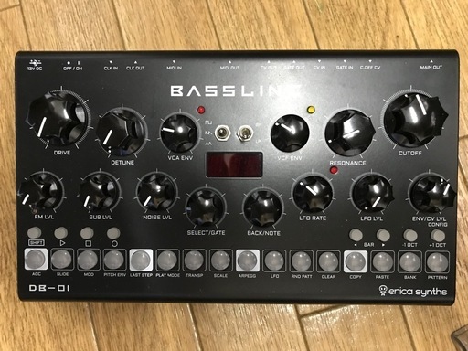 楽器 Erica Synth DB-01 Bassline