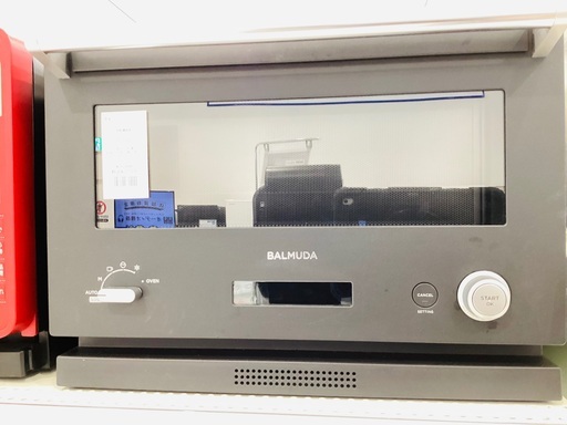 【家電一年保証】BALMUDAの2022年製 オーブンレンジ